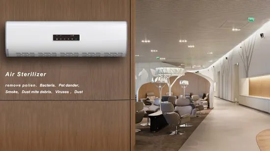 High Quality Room Clean Reminder Mini Wall Mounted Electrostatic Air Purifier for House